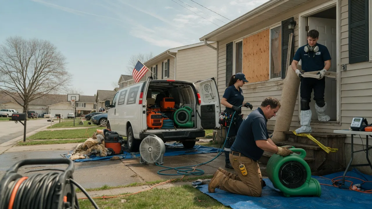 Water Damage Restoration in Washington, MI near me